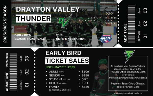 Early Bird Season Tickets on sale NOW!